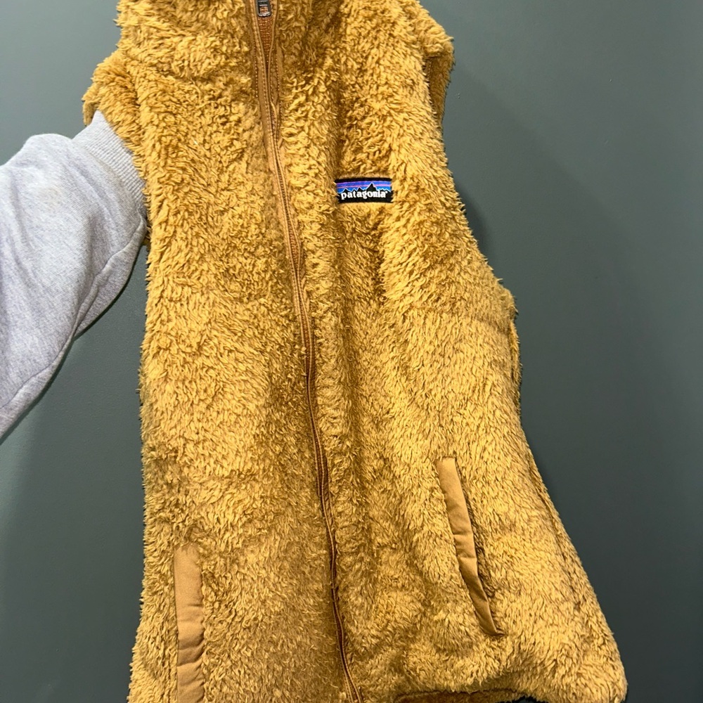 Patagonia Fuzzy brown Vest